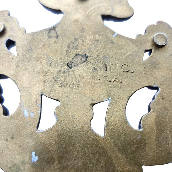 Vintage Syroco Wall Candle Holder Sconce Set of 2 Goldtone Homco 4036 USA - Picture 14 of 16